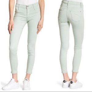 James Jeans Twiggy Ankle Mermaid Mint Skinny Jeans 27